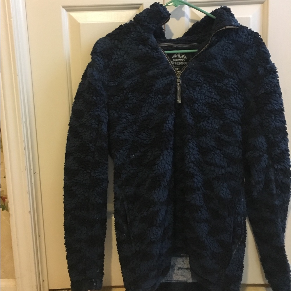 Patterned sherpa!